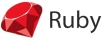 Ruby on Rails web development framework logo